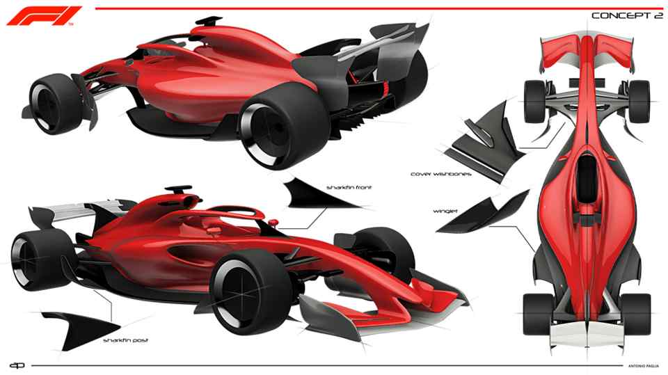 This is what the Formula 1 cars of 2021 will look like