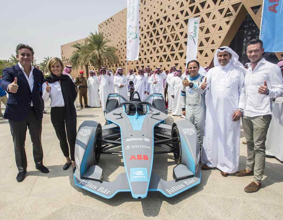 Formula E will be racing in oil-rich Saudi Arabia