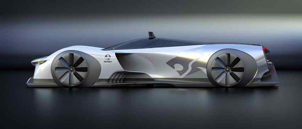 Holden creates wild all-electric Bathurst Time-attack Concept