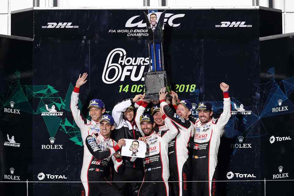 Toyota nabs one-two finish at 2018 6 Hours of Fuji