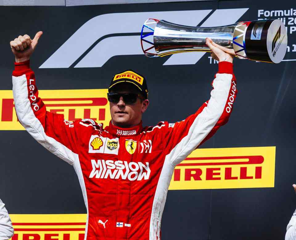 Kimi Raikkonen breaks five year drought to win 2018 US Grand Prix