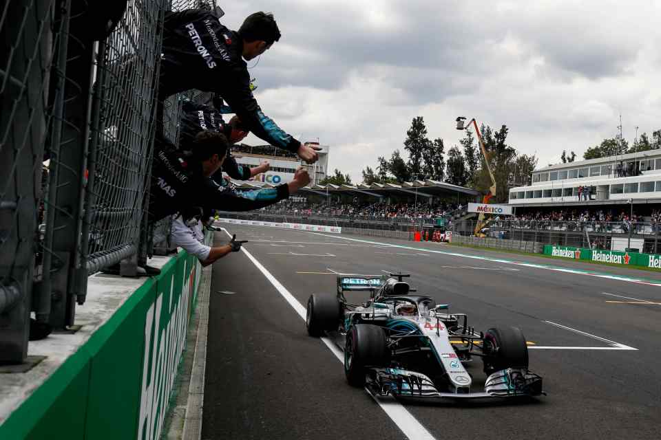 Lewis Hamilton is your 2018 Formula 1 driver's champion