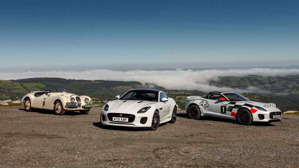 Go open top rallying in this Jaguar F-Type rally car