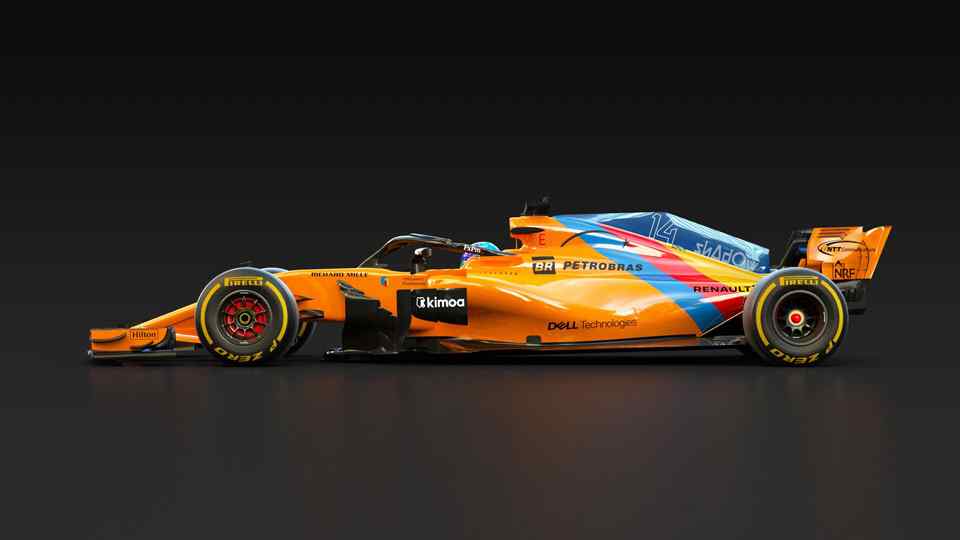 McLaren creates special livery for Fernando Alonso's final F1 race