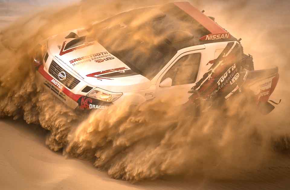 This extreme Nissan Navara is built to take on Dakar Rally