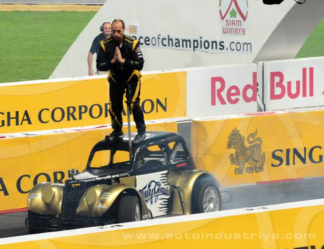 Stunt show by Terry Grant