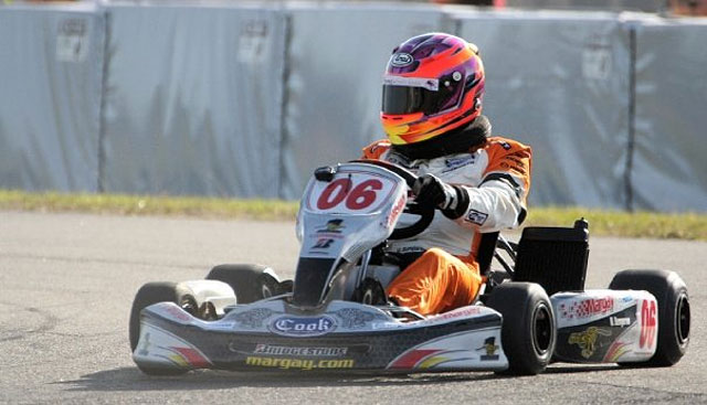 Michele Bumgarner karting 2006