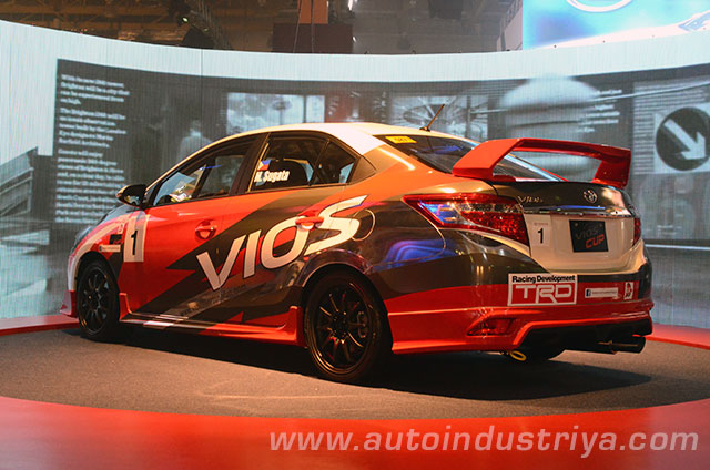 Toyota Vios Cup car rear