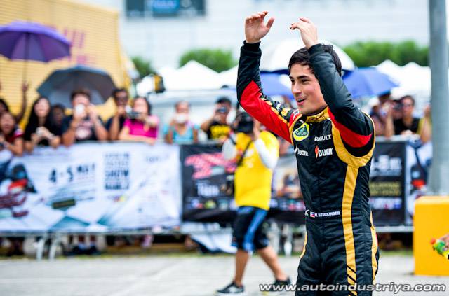 Marlon Stockinger at the Manila Speedshow