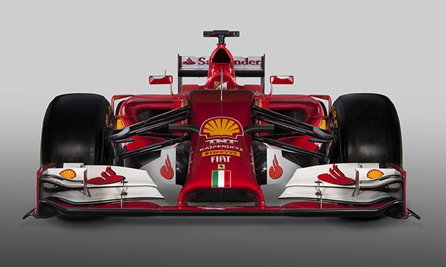 Ferrari F14 T front