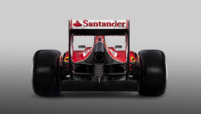 Ferrari F14 T rear