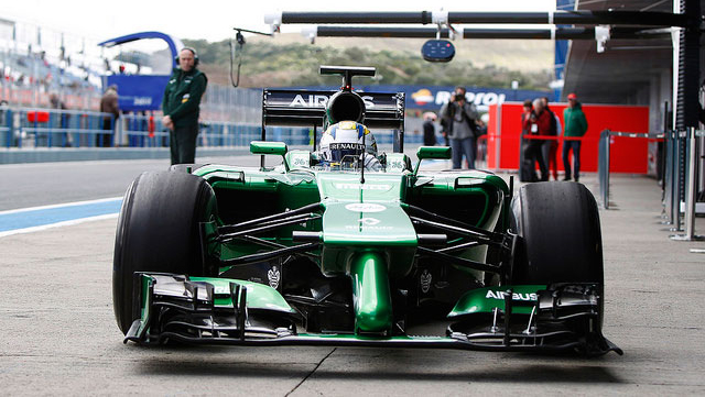 The Caterham CT05