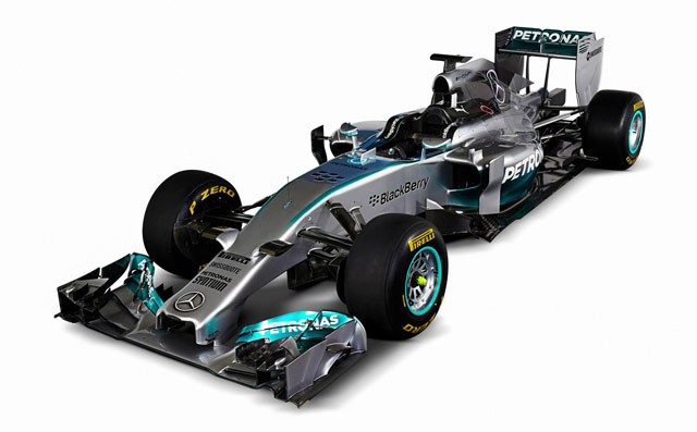 The Mercedes AMG Petronas F1 W05