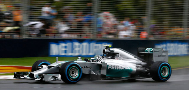 Nico Rosberg had a dominant race in 2014 Australian Grand Prix