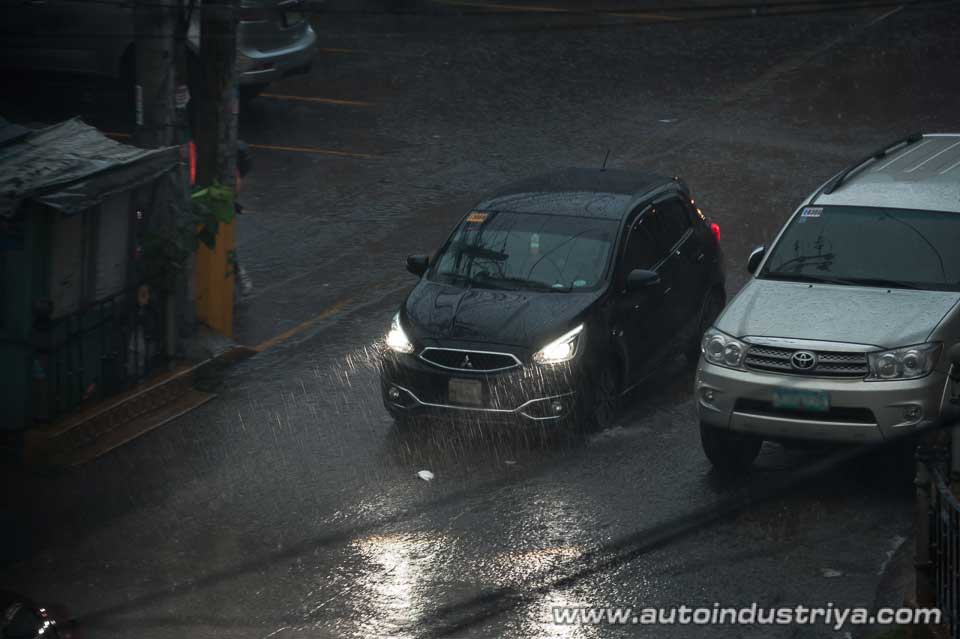 Driving in a Downpour