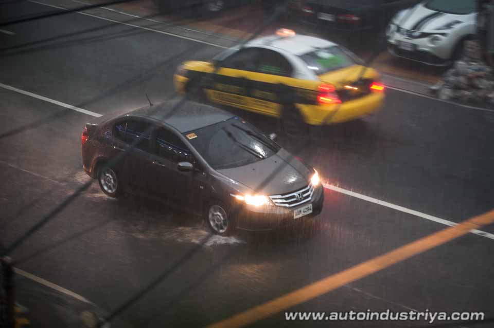 Driving in a Downpour