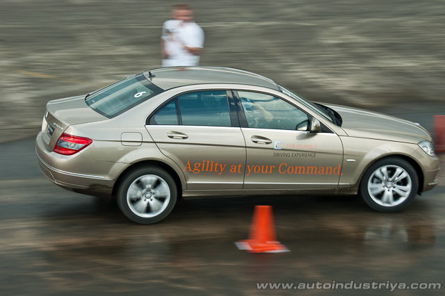 Car with ABS braking