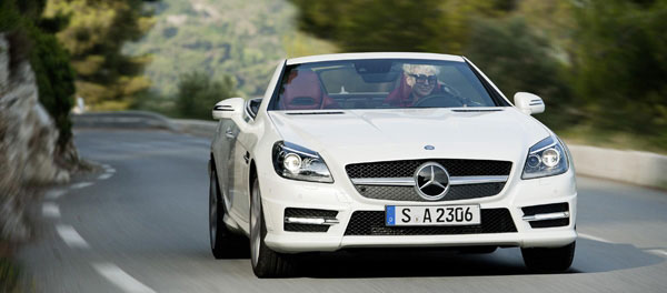 New SLK driving