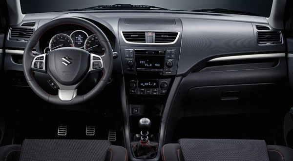 Swift Sport interior