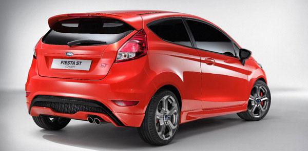 Ford Fiesta ST rear