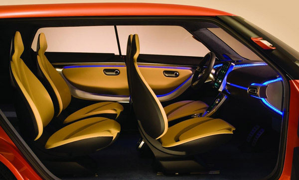 XIV-1 interior