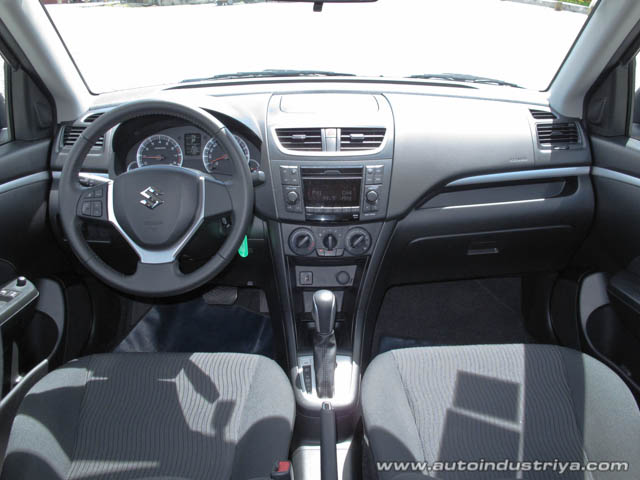 2011 Suzuki Swift Dashboard shot