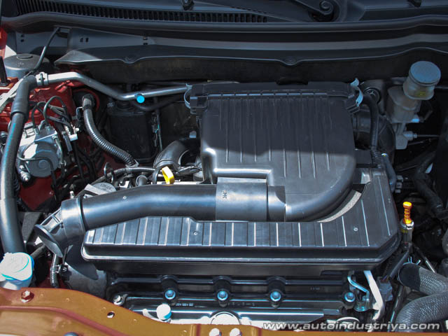 2011 Suzuki Swift Engine shot