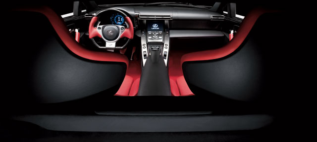 Lexus LF-A Interior