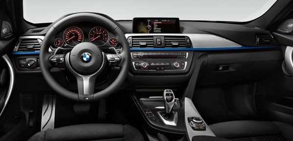 BMW F30 3-Series interior