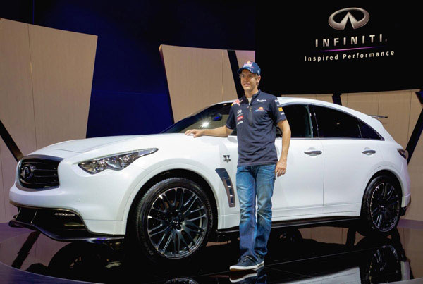 Infinity FX Vettel special edition to enter production