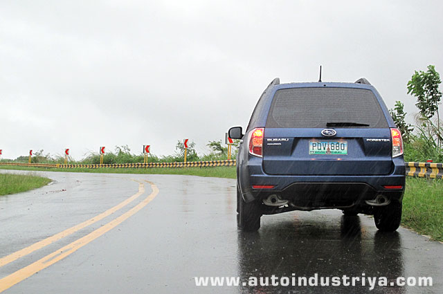 2011 Subaru Forester 2.0X Rear shot