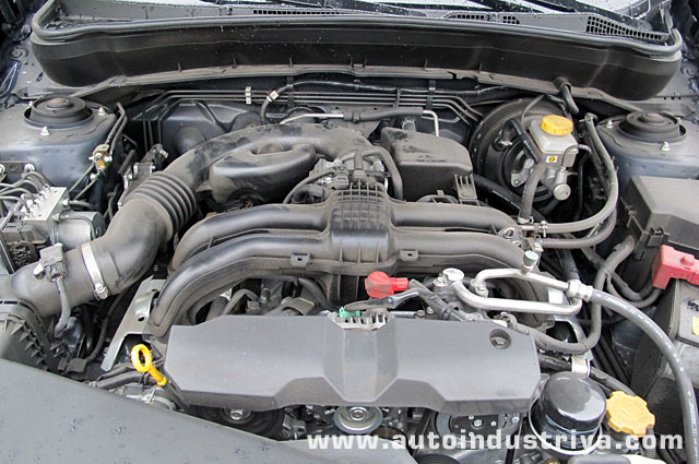 2011 Subaru Forester 2.0X Engine shot