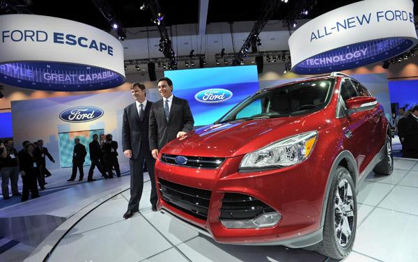 2012 Ford Escape launch