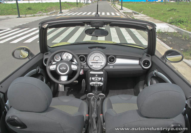 2011 MINI Cooper Cabrio S Interior shot