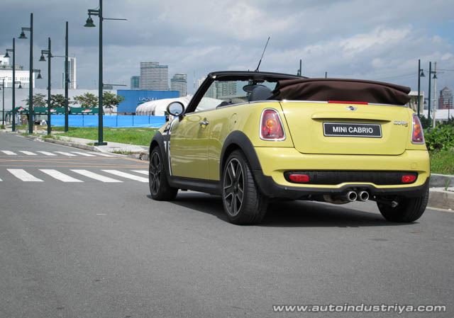 2011 MINI Cooper Cabrio S Rear shot