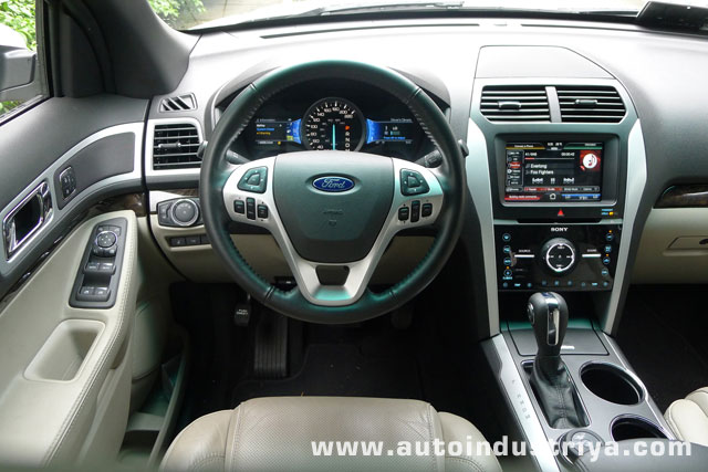2011 Ford Explorer Dashboard shot