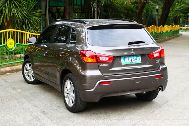 2011 Mitsubishi ASX GLS SE 4x4 Rear shot