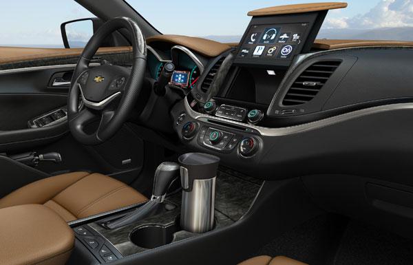 2014 Chevy Imapala interior