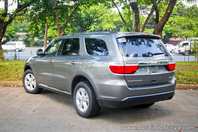Rear shot 2012 Dodge Durango Crew V6