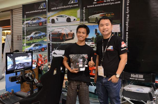 Round 3 winner Daryl Brady