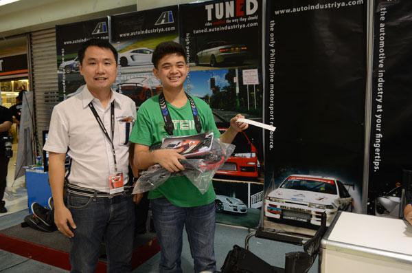 Round 4 winner Patrick Alonzo