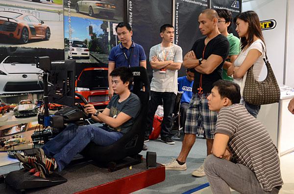 Terence Lallave taking his finals run