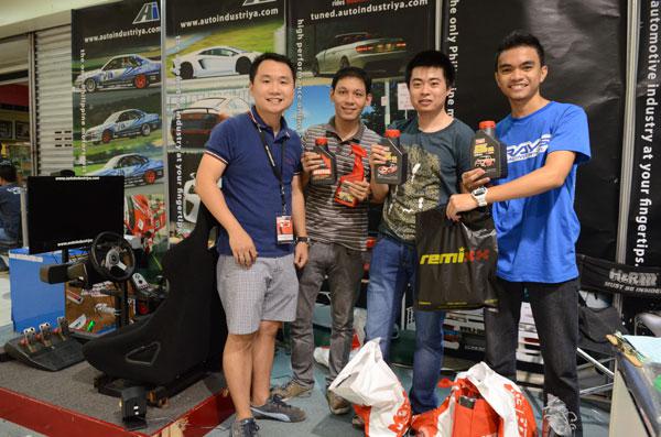 The winners of the AutoIndustriya.com GT5 Challenge 2