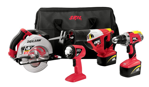 Skil 18-volt 4-Tool Combo Set