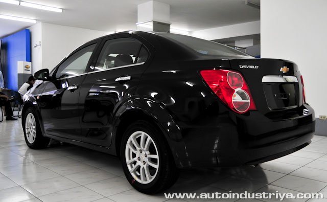 Chevy Sonic rear view