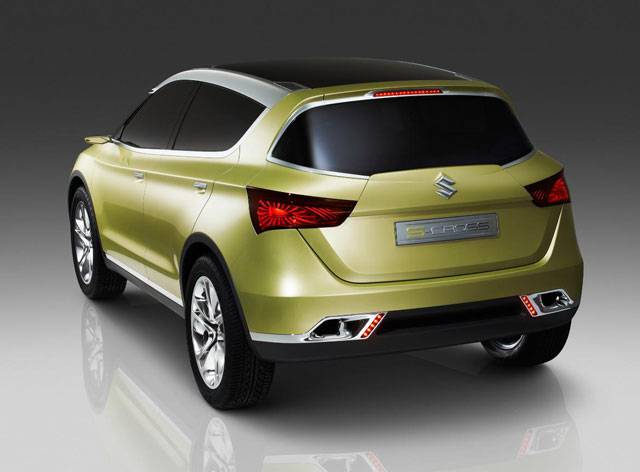 S-Cross rear view