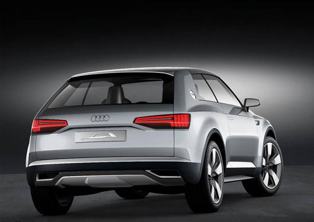Audi crosslane concept rear