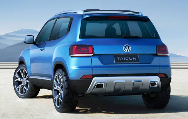 Sao Paulo 2012: VW to showcase Taigun SUV concept rear