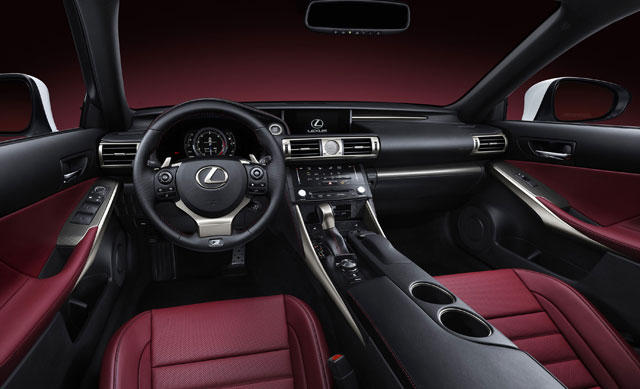 2013 Lexus IS interior