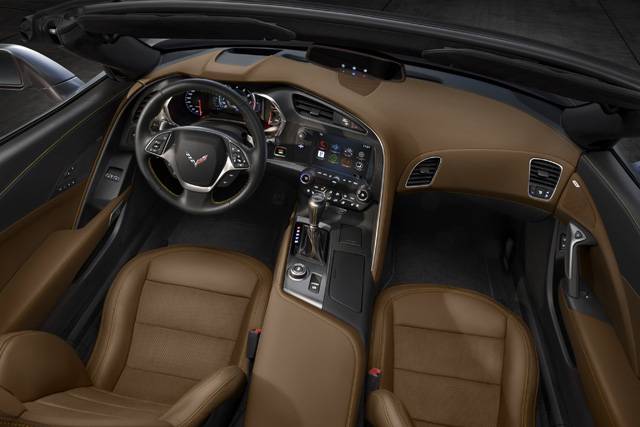 Corvette Stingray Convertible interior